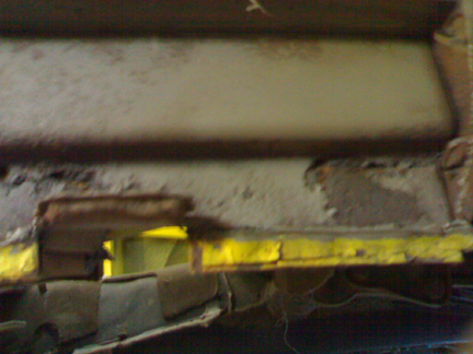 Needs Inner Rocker Work Scarlets Metalwork: Rockers
